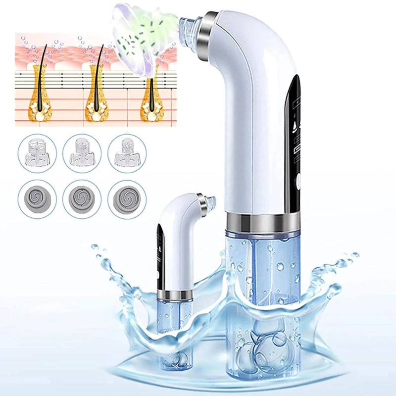Blackhead Remover Vacuum, Blackhead Pore Vacuum, Electric Facial Blackhead & Blemish Removers Cleaner, Blackhead Vacuum for Wome
Blackhead Remover Vacuum, Blackhead Pore Vacuum, Electric Facial Blackhead & Blemish Removers Cleaner, Blackhead Vacuum for Wome