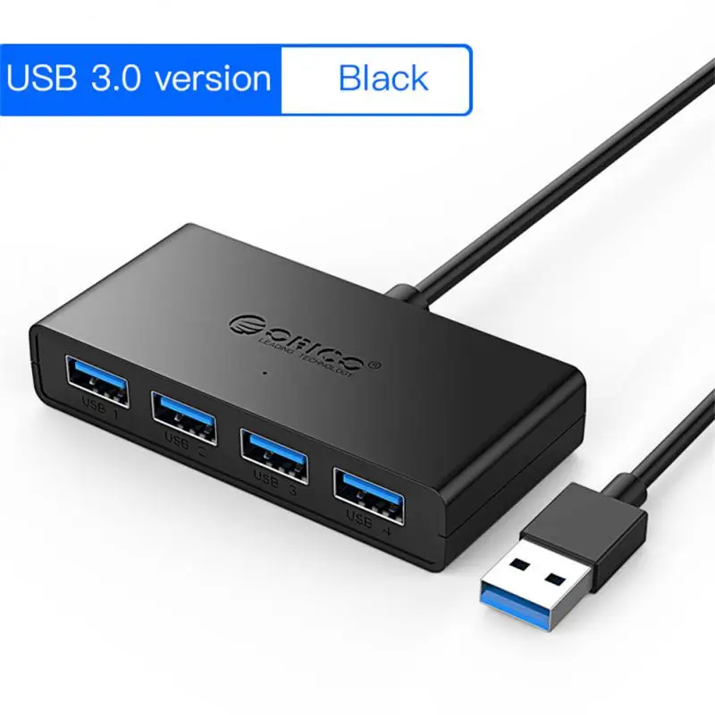 High Speed 4 Ports Usb 3.0 Hub Lightweight Data Transfer Usb Hub Multiple Expander Usb Docking Station Computer Accessories
High Speed 4 Ports Usb 3.0 Hub Lightweight Data Transfer Usb Hub Multiple Expander Usb Docking Station Computer Accessories