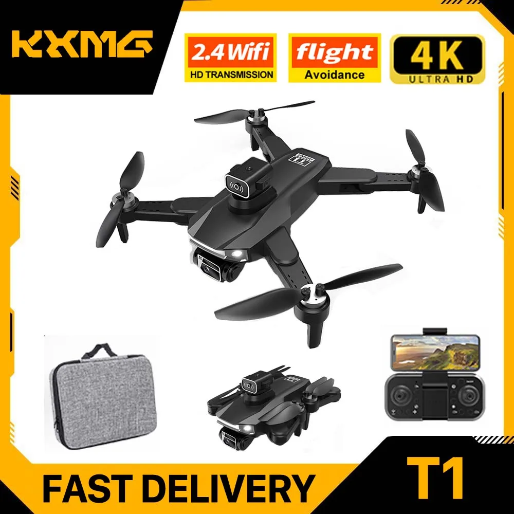 KXMG 2023 New T1 Drone Professional 8K HD with Dual Camera ESC Optical Flow UAV Real-Time Transmission Foldable Quadcopter Toys
KXMG 2023 New T1 Drone Professional 8K HD with Dual Camera ESC Optical Flow UAV Real-Time Transmission Foldable Quadcopter Toys