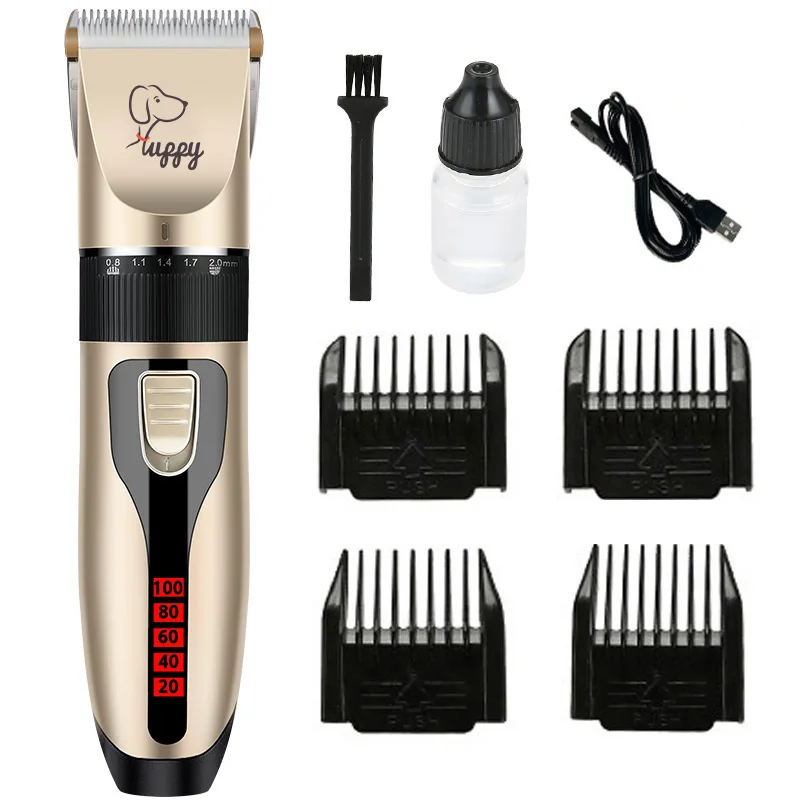 Pet Shaver Dog Electric Pusher Teddy Hair Clipper Barber Electric Pusher Fashion Household Electric Appliances Portable
Pet Shaver Dog Electric Pusher Teddy Hair Clipper Barber Electric Pusher Fashion Household Electric Appliances Portable