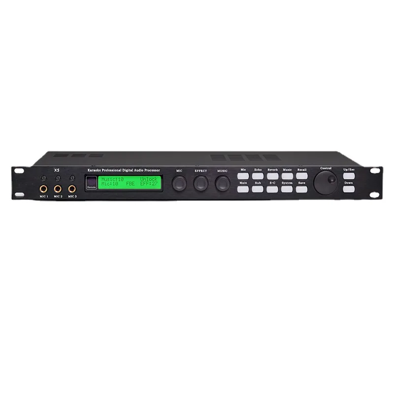 X5 Anti Roar Professional Front Effect For KTV Processor Reverberator Equalizer
X5 Anti Roar Professional Front Effect For KTV Processor Reverberator Equalizer
