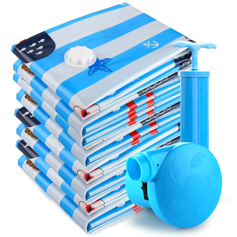 Household Clothing Storage Bag Foldable Sealed Travel Storage Bag New Vacuum Storage Compression Bag Ocean Pattern Storage Bag
Household Clothing Storage Bag Foldable Sealed Travel Storage Bag New Vacuum Storage Compression Bag Ocean Pattern Storage Bag