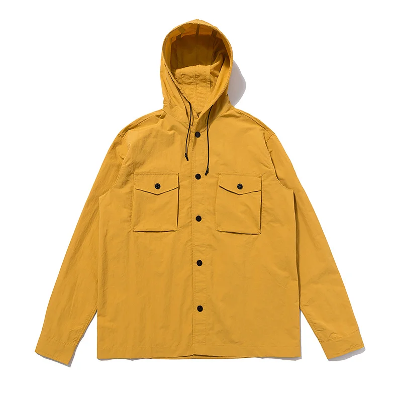 Spring Men's COMPASS PATCH Summer Jacket Multi Pocket functional work jacket drawstring Hooded Jacket long sleeve men and women
Spring Men's COMPASS PATCH Summer Jacket Multi Pocket functional work jacket drawstring Hooded Jacket long sleeve men and women