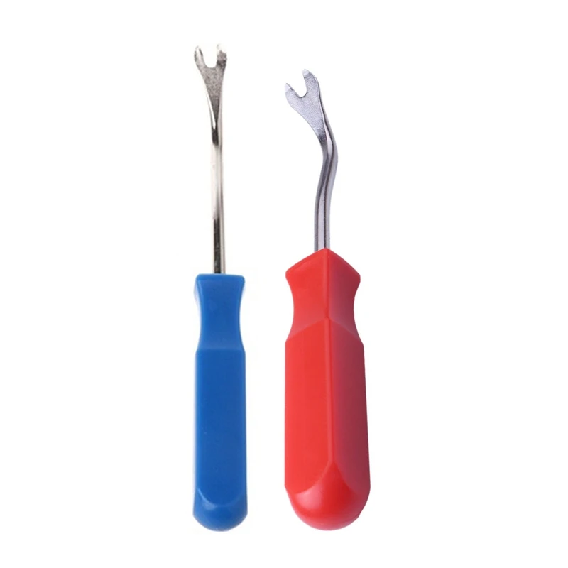 2Pcs Car Door Interior Trim Clip Panel Upholstery Fastener Clip Remover Tool 4 Inch - Blue-Silver & Red-Silver
2Pcs Car Door Interior Trim Clip Panel Upholstery Fastener Clip Remover Tool 4 Inch - Blue-Silver & Red-Silver