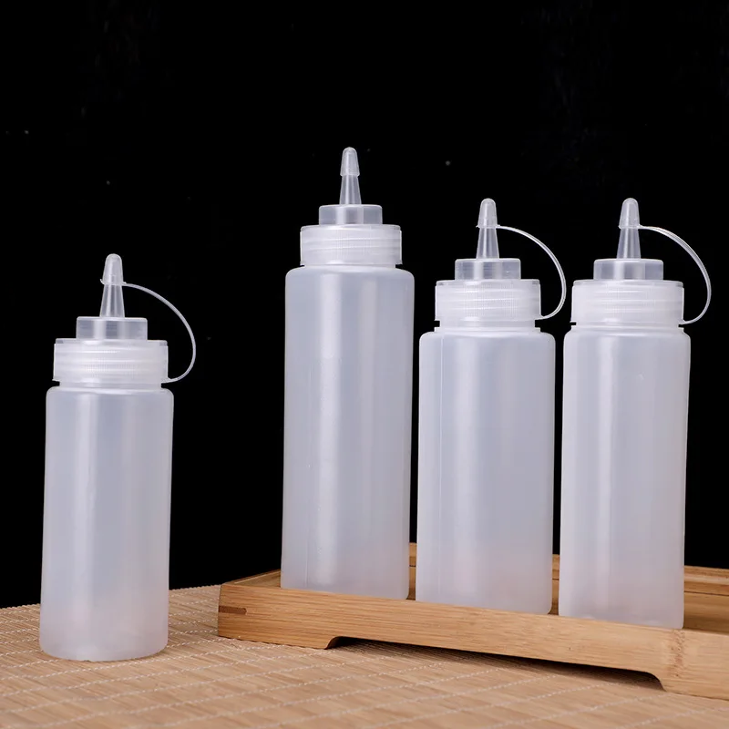 Squeeze Condiment Bottles with On Cap Lids Ketchup Mustard Hot Sauces Olive Oil Condiment Bottle Dining Bar Kitchen Accessories
Squeeze Condiment Bottles with On Cap Lids Ketchup Mustard Hot Sauces Olive Oil Condiment Bottle Dining Bar Kitchen Accessories