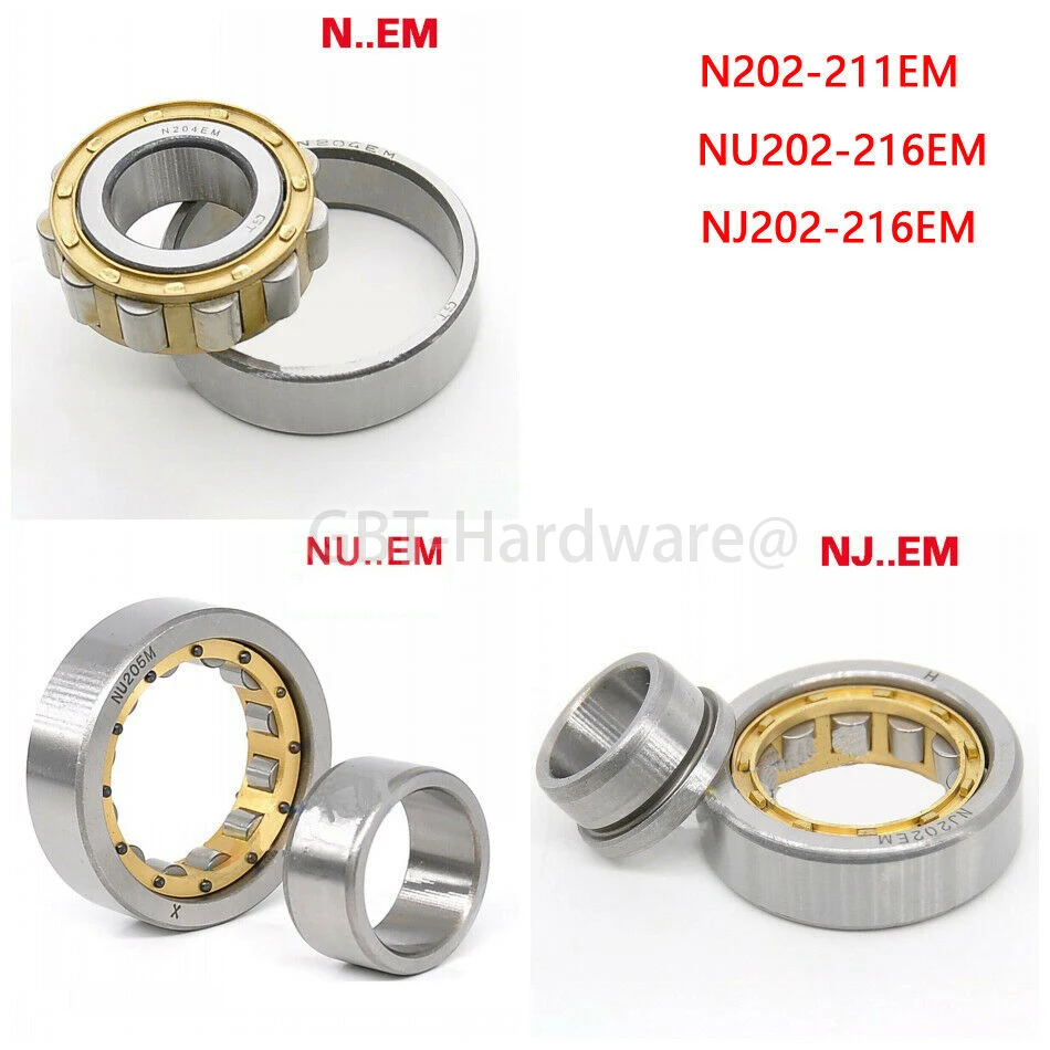 Cylindrical Roller Bearing N/NU/NJ202 203 204 205 206 - 216EM Roller Bearing Brass Cage/Steel Cage Paper Machine Electric Motor
Cylindrical Roller Bearing N/NU/NJ202 203 204 205 206 - 216EM Roller Bearing Brass Cage/Steel Cage Paper Machine Electric Motor