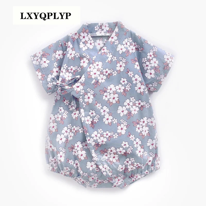 Baby Clothes Summer Baby Onesie Pure Cotton Floral Straps Retro Japanese Yukata Bag Fart Clothes Kimono Rompers Baby Girl
Baby Clothes Summer Baby Onesie Pure Cotton Floral Straps Retro Japanese Yukata Bag Fart Clothes Kimono Rompers Baby Girl