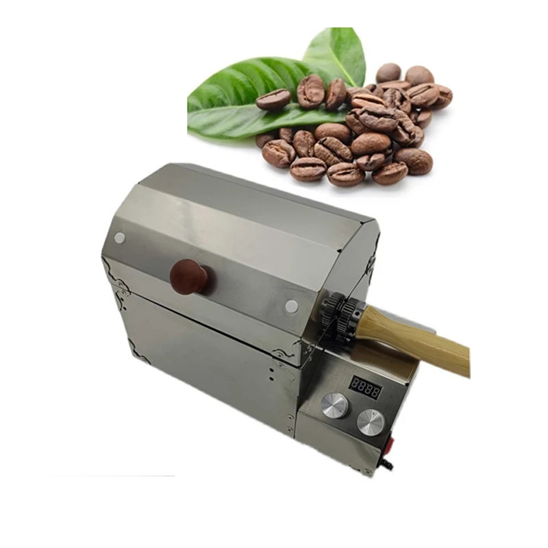 New Product Small Coffee Baking Machine for Esprosso Electric Heating Drum Coffee Roaster Machine 400g Capacity
New Product Small Coffee Baking Machine for Esprosso Electric Heating Drum Coffee Roaster Machine 400g Capacity