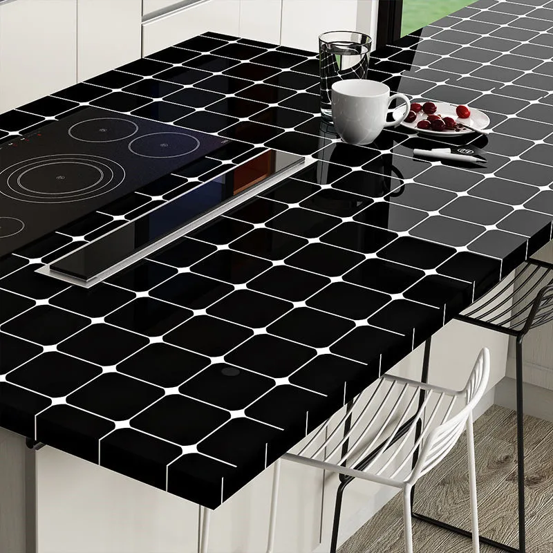 Vinyl Wallpaper Kitchen Waterproof And high Temperature Resistant Ceramic Tile Sticker Tabletop Household Self-adhesive Contact
Vinyl Wallpaper Kitchen Waterproof And high Temperature Resistant Ceramic Tile Sticker Tabletop Household Self-adhesive Contact