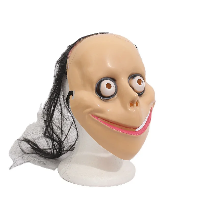 New Halloween Horror Hair Trick Props Funny Mask for Men and Women 
New Halloween Horror Hair Trick Props Funny Mask for Men and Women