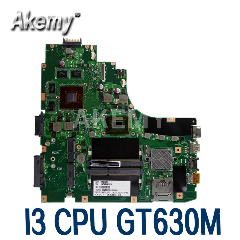 Amazoon K46CB/K46CM Laptop motherboard For Asus K46CB K46CM K46C K46 Test original mainboard I3 CPU GT630M
Amazoon K46CB/K46CM Laptop motherboard For Asus K46CB K46CM K46C K46 Test original mainboard I3 CPU GT630M