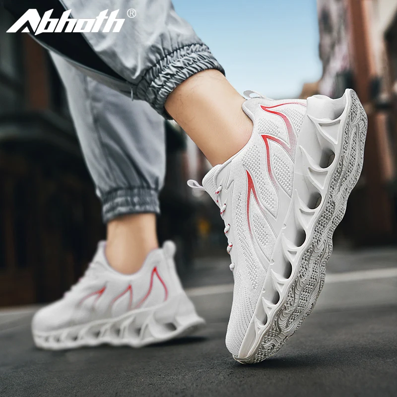 Abhoth Men Shoes Breathable Comfortable Lace-Up Men Casual Shoes Blade Sole Flat Non-slip Outdoor Walking Hard-Wearing Sneakers
Abhoth Men Shoes Breathable Comfortable Lace-Up Men Casual Shoes Blade Sole Flat Non-slip Outdoor Walking Hard-Wearing Sneakers