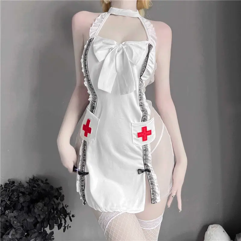 See-through lace lingerie female condole nurse extreme temptation hot sexy uniforms uniform set free after take off
See-through lace lingerie female condole nurse extreme temptation hot sexy uniforms uniform set free after take off