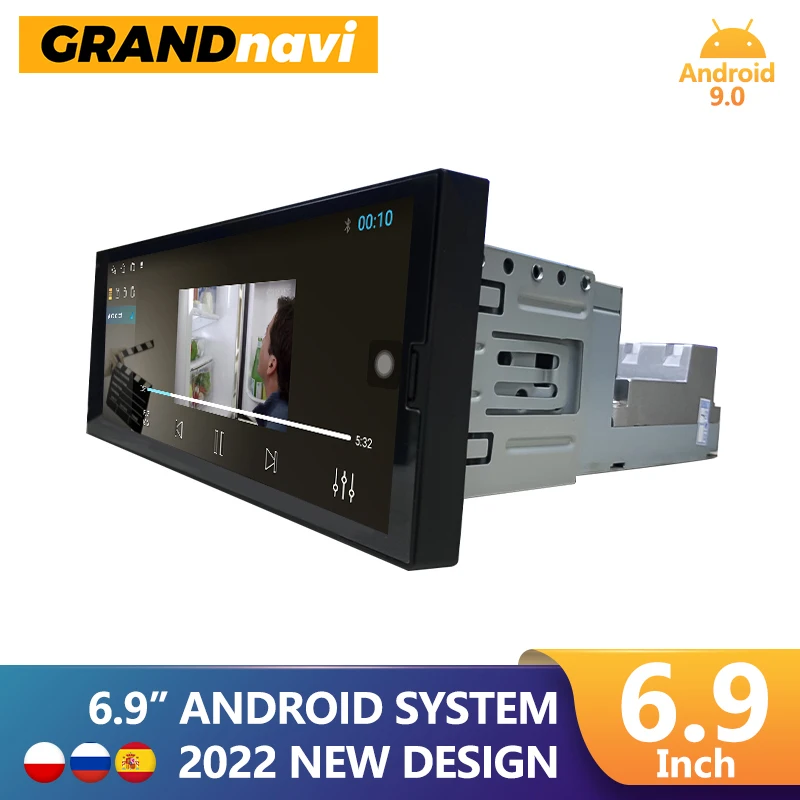 Автомагнитола Grandnavi, 1DIN, Android 9,0, автомобильный видеоплеер, FM, Bluetooth, Wi-Fi, GPS-навигация, сенсорный экран для Nissan, Toyota, автомобильная стереосистем...
Автомагнитола Grandnavi, 1DIN, Android 9,0, автомобильный видеоплеер, FM, Bluetooth, Wi-Fi, GPS-навигация, сенсорный экран для Nissan, Toyota, автомобильная стереосистем...