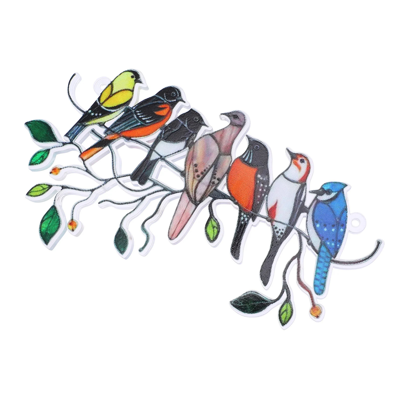 1pc Decorative Colored Drawing Birds Hanging Ornament Birds Hanging Decor for Wall
1pc Decorative Colored Drawing Birds Hanging Ornament Birds Hanging Decor for Wall