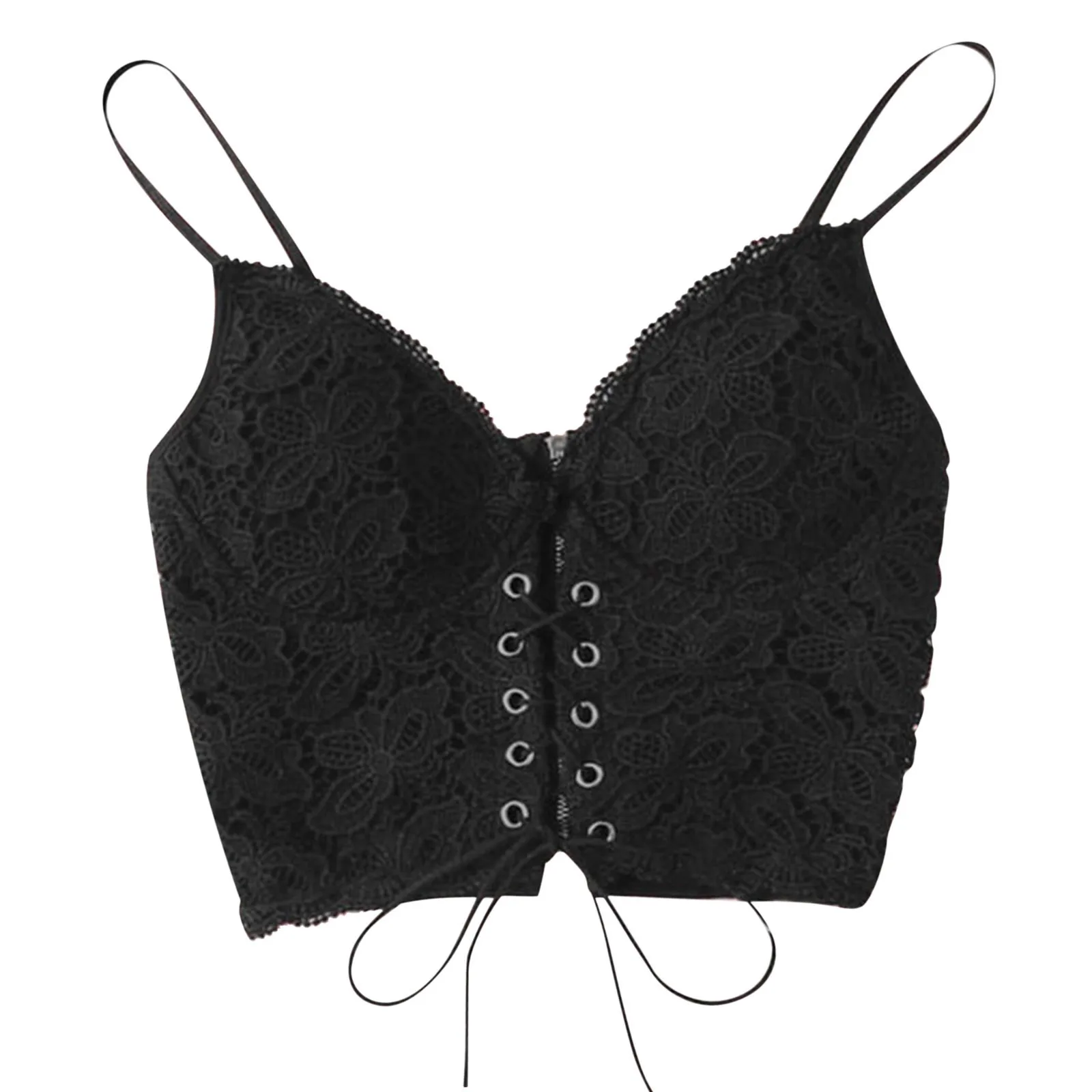 Lace Camisole Back Eyelet Sleeveless Up Zip Women's Spaghetti Underwear Strap Crop Intimates Lace Brief Sets
Lace Camisole Back Eyelet Sleeveless Up Zip Women's Spaghetti Underwear Strap Crop Intimates Lace Brief Sets