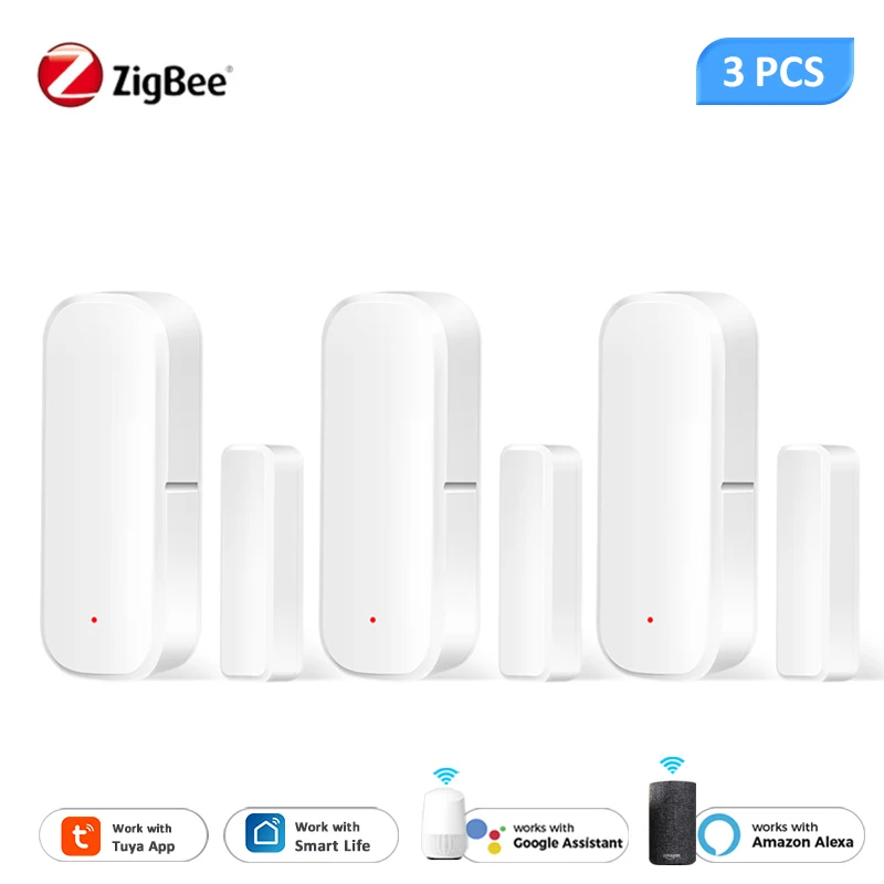 Tuya Zigbee Door Sensor Smart Home Security Window Detector Automatic Sliding Door Magnetic Contact Sensor Support Alexa Google
Tuya Zigbee Door Sensor Smart Home Security Window Detector Automatic Sliding Door Magnetic Contact Sensor Support Alexa Google