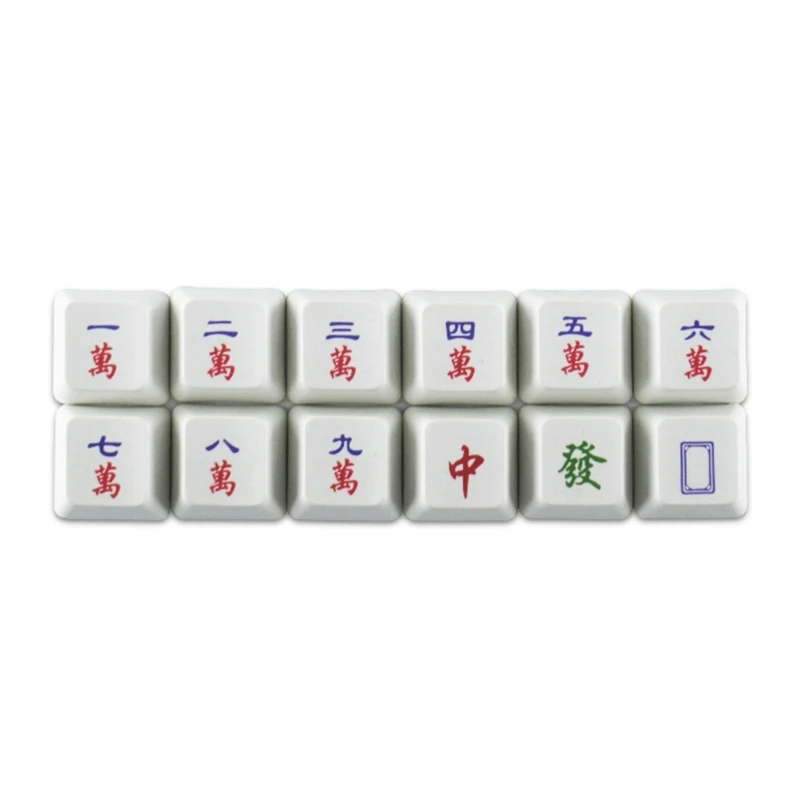R9CB PBT OEM Profile Keycap 5-Side Dye Sublimation 12-Key Chinese Mahjong Personalized Supplement for Mechanical Keyboard
R9CB PBT OEM Profile Keycap 5-Side Dye Sublimation 12-Key Chinese Mahjong Personalized Supplement for Mechanical Keyboard