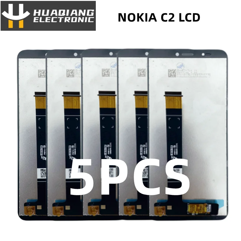 5PCS For Nokia C2 100% NEW Original LCD Display Touch Screen Digitizer Assembly Replacement Repair Parts Free Shipping
5PCS For Nokia C2 100% NEW Original LCD Display Touch Screen Digitizer Assembly Replacement Repair Parts Free Shipping