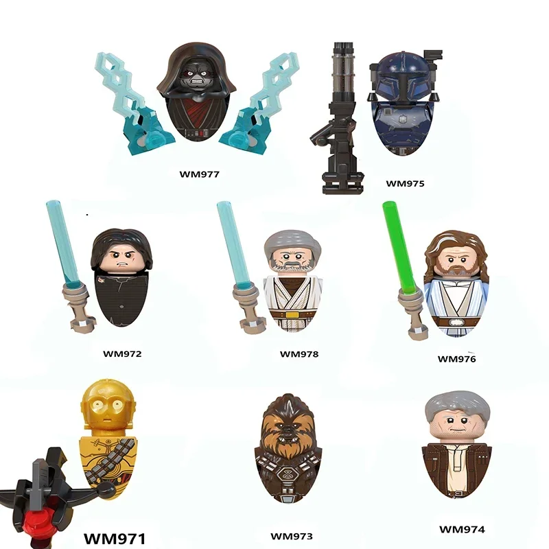 WM6091 Mandalorian Collection Skywalker Hansoro Anime figure Building Blocks Granule Assembling Kids Toys Holiday Gifts
WM6091 Mandalorian Collection Skywalker Hansoro Anime figure Building Blocks Granule Assembling Kids Toys Holiday Gifts
