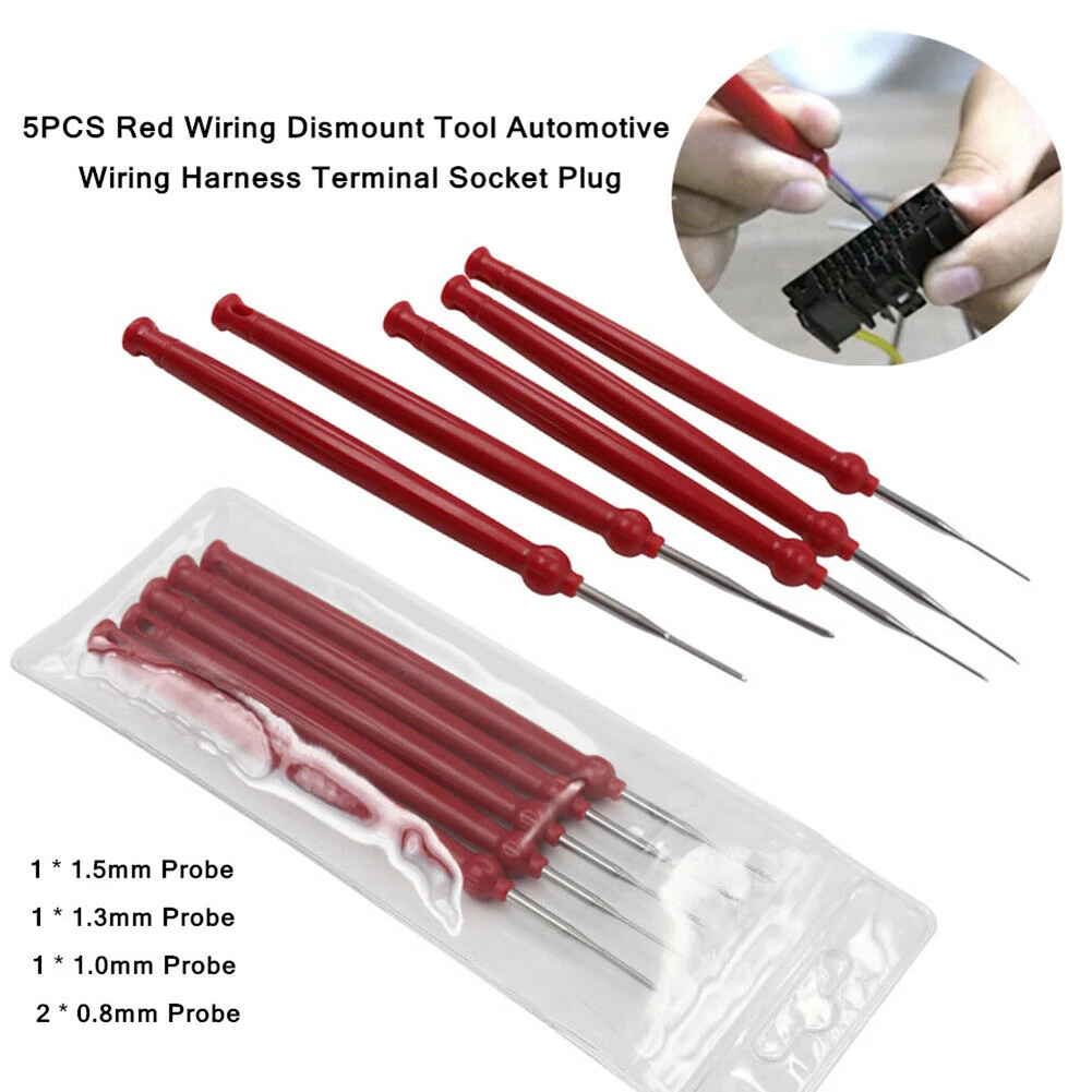 Terminal Removal Tool Wiring Harness Car Accessories Dismount Tool Durable Kit Stainless Steel Terminal Socket High Quality
Terminal Removal Tool Wiring Harness Car Accessories Dismount Tool Durable Kit Stainless Steel Terminal Socket High Quality
