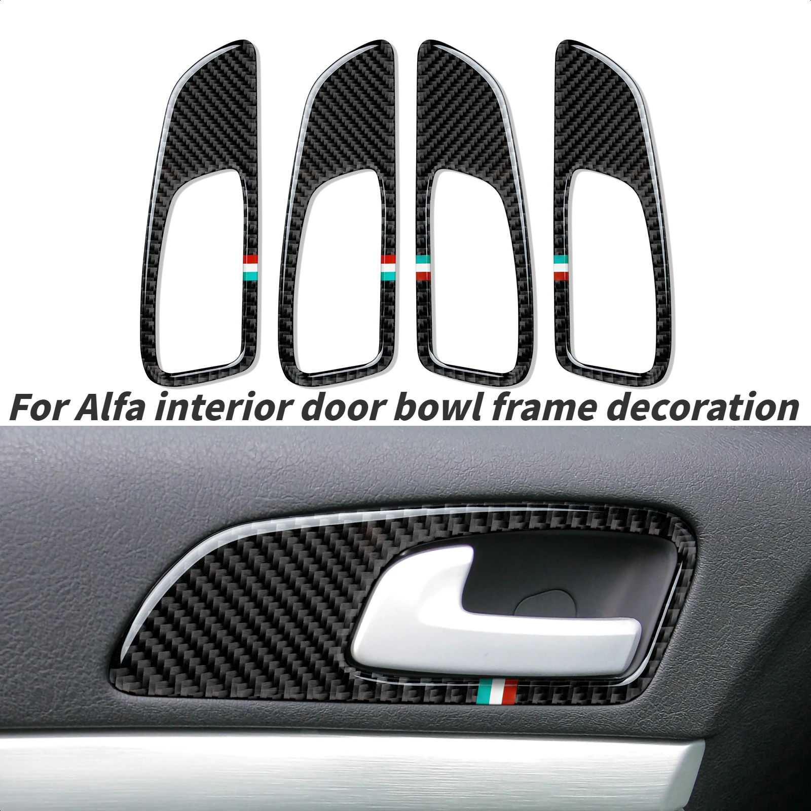 Car sticker carbon fiber for Alfa Romeo 159 brera spider accessories 2004-2011 interior door bowl frame decoration
Car sticker carbon fiber for Alfa Romeo 159 brera spider accessories 2004-2011 interior door bowl frame decoration