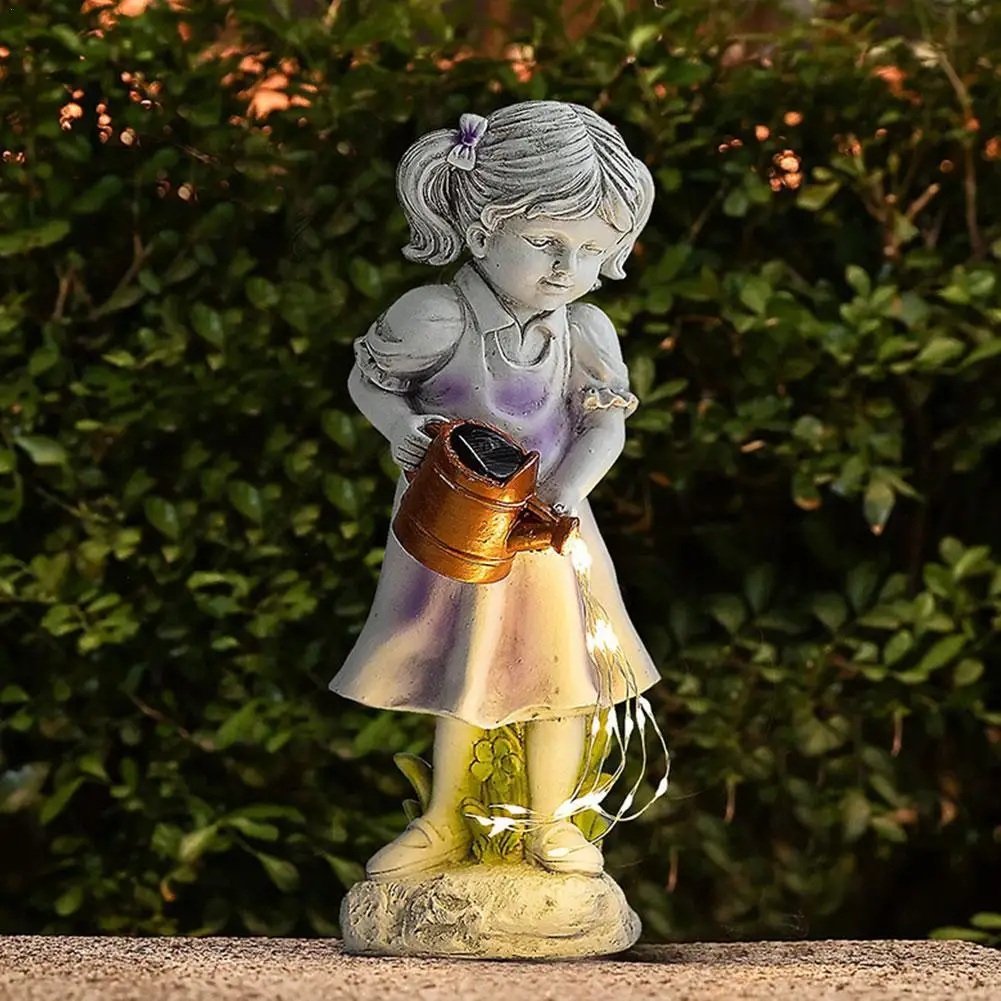 Solar Energy Lamp Outdoor Resin Crafts Decoration Little Girl Water Bottle LED Lamp Garden Courtyard Decoration Lamp
Solar Energy Lamp Outdoor Resin Crafts Decoration Little Girl Water Bottle LED Lamp Garden Courtyard Decoration Lamp