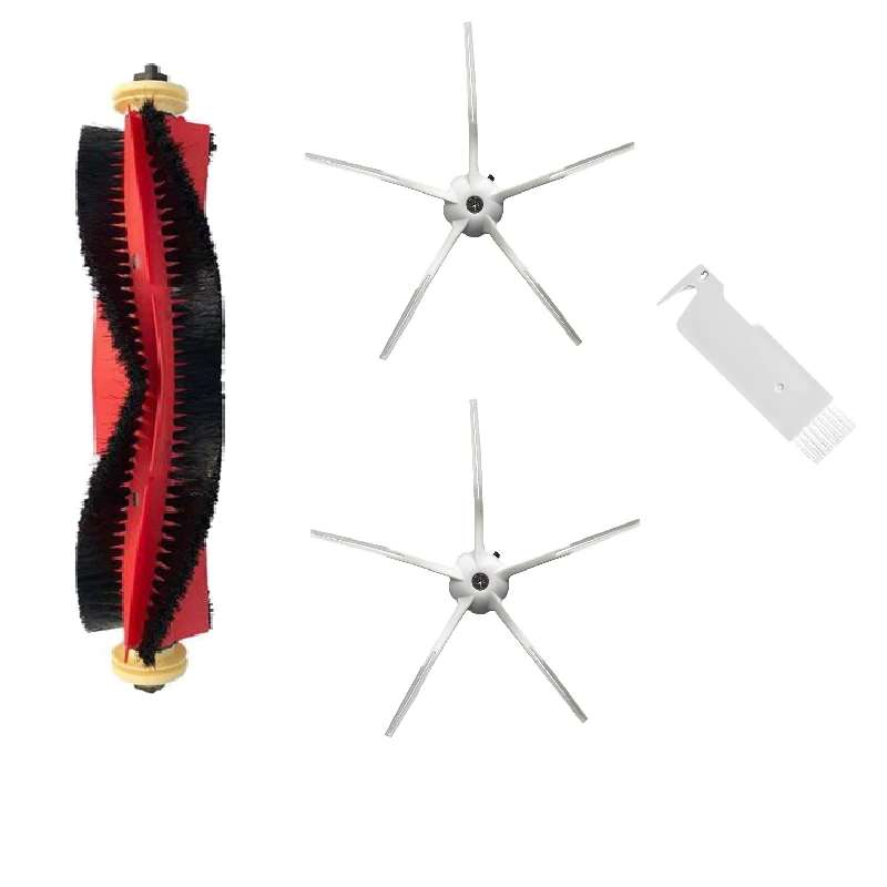Main Brush Side Brush for Xiaomi Roborock S6 S50 S5 MAX T6, Robot Vacuum Cleaner Replacement Kit
Main Brush Side Brush for Xiaomi Roborock S6 S50 S5 MAX T6, Robot Vacuum Cleaner Replacement Kit