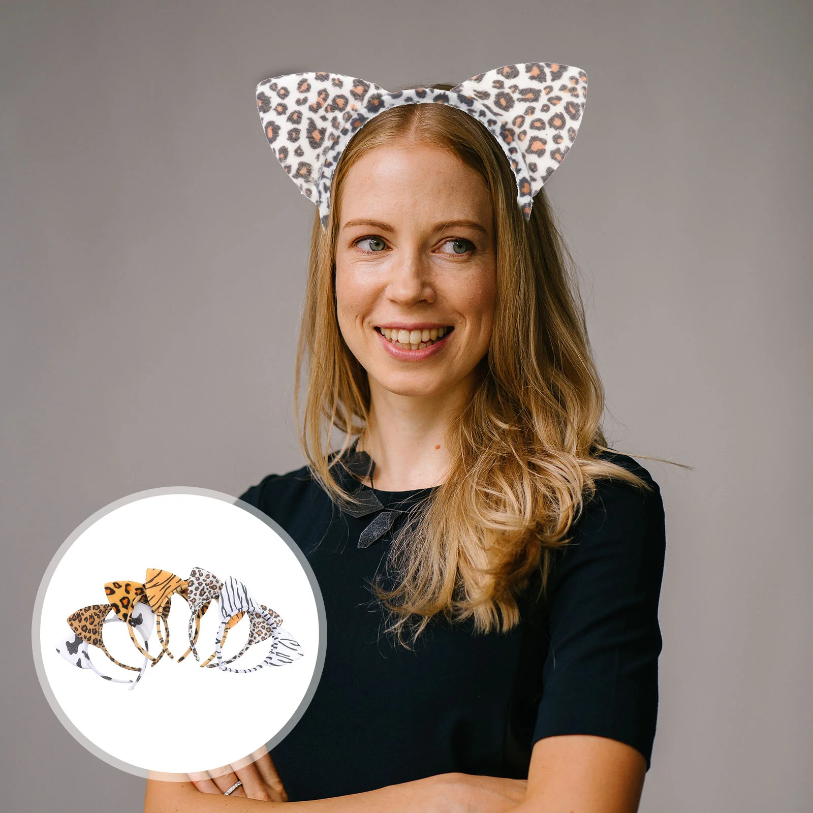 6Pcs Cat Ear Headbands Cat Leopard Ear Headbands Ears Hairbands Costume Party Hair Accessories
6Pcs Cat Ear Headbands Cat Leopard Ear Headbands Ears Hairbands Costume Party Hair Accessories