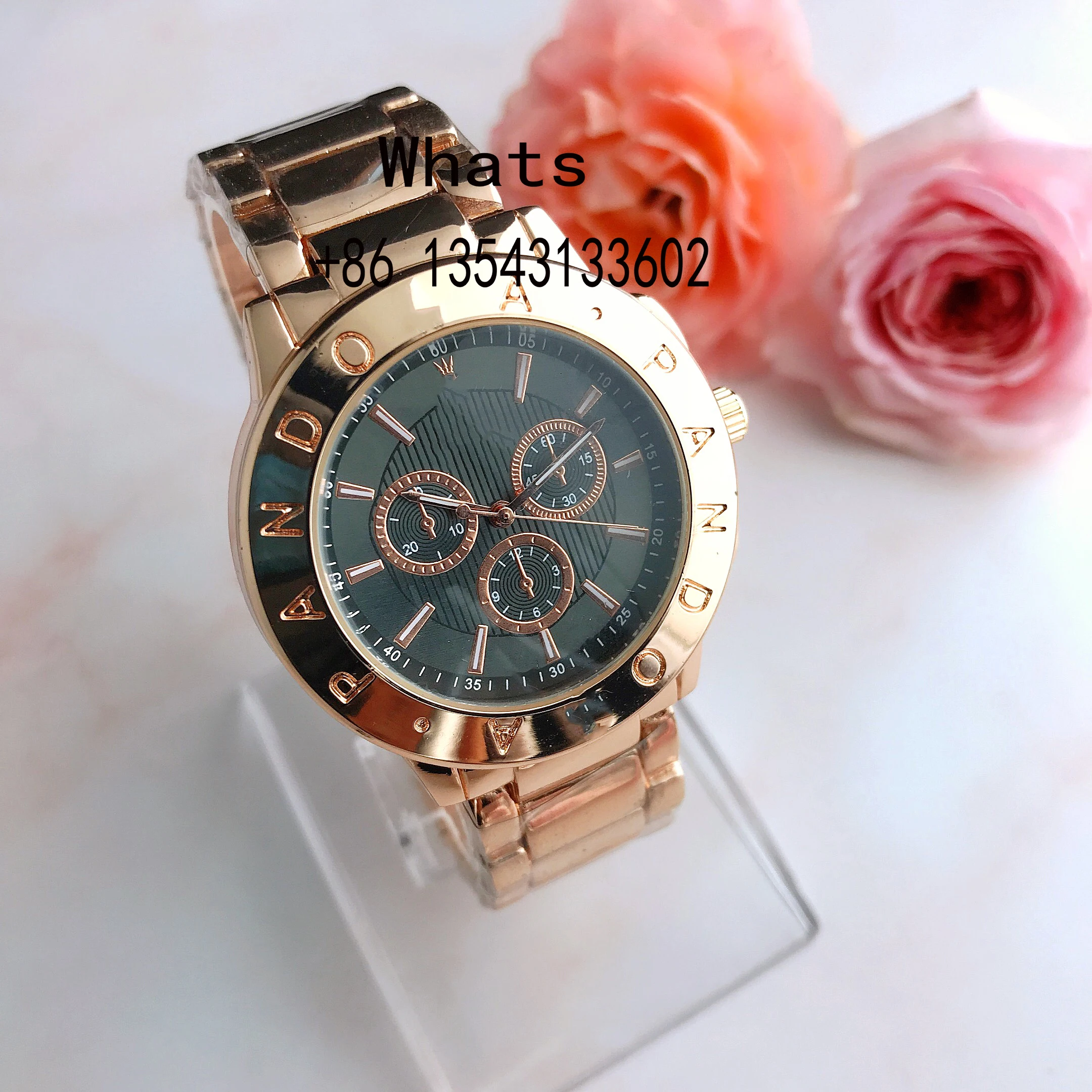 Fashion six needle black face casual quartz watch, fashionable trend style, high-end luxury casual style, high-end watch
Fashion six needle black face casual quartz watch, fashionable trend style, high-end luxury casual style, high-end watch