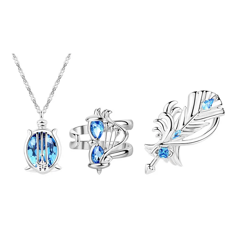 Anime Game Genshin Impact Symphony Dream Series Cosplay Necklace Ring Brooch Cute Girl Accessories Set Gift
Anime Game Genshin Impact Symphony Dream Series Cosplay Necklace Ring Brooch Cute Girl Accessories Set Gift