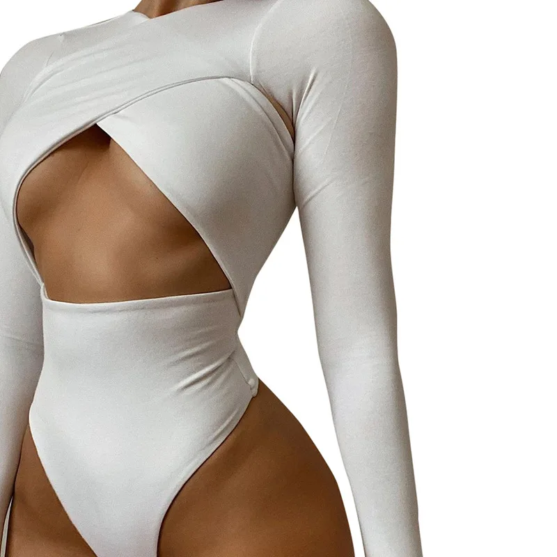 LEOSD Playsuit Solid Cross Cut Women Jumpsuits Outfits Long Sleeve High Waist Slim Bodysuit Women Sexy Bodycon Jumpsuit Rompers
LEOSD Playsuit Solid Cross Cut Women Jumpsuits Outfits Long Sleeve High Waist Slim Bodysuit Women Sexy Bodycon Jumpsuit Rompers