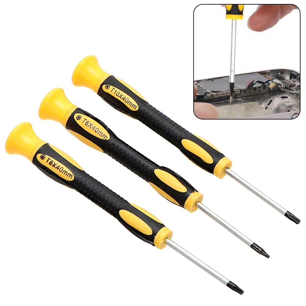 T6 T8H T10H Hexagon Torx Screwdriver With Hole Game Console Phone Screwdriver Repairing Tools Precision Screwdriver Bit Set
T6 T8H T10H Hexagon Torx Screwdriver With Hole Game Console Phone Screwdriver Repairing Tools Precision Screwdriver Bit Set