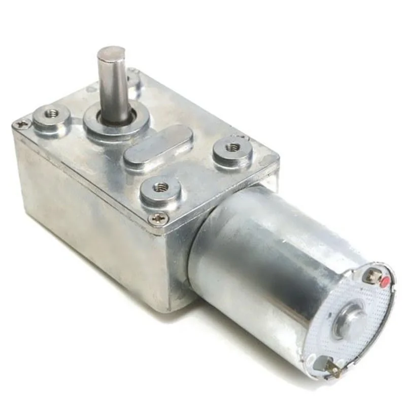 DC 6V 12V 24V Reduction Motor JGY370 Worm Turbo Geared Motor 2rpm/5rpm/10rpm/15rpm/20rpm/30rpm/50rpm/100rpm/150rpm/200rpm
DC 6V 12V 24V Reduction Motor JGY370 Worm Turbo Geared Motor 2rpm/5rpm/10rpm/15rpm/20rpm/30rpm/50rpm/100rpm/150rpm/200rpm