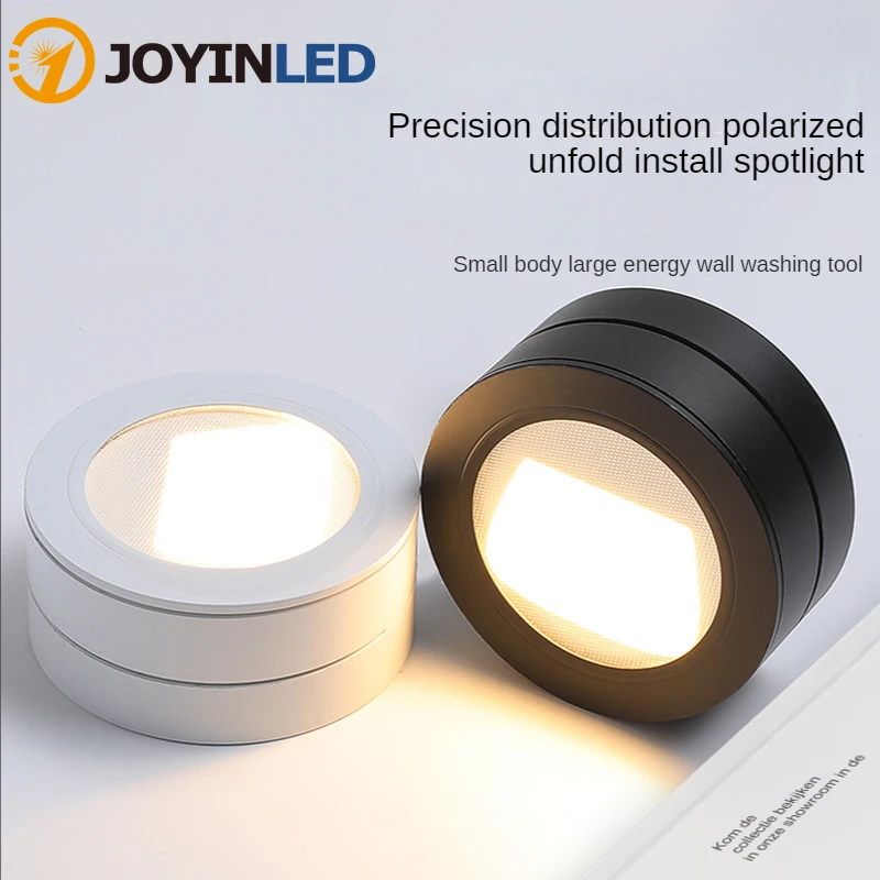 LED Spotlight Polarized Lamp Surface Mounted 5W Black White Led Wall Washer Light Hotel Aisle Home Ceiling Downlight Lighting
LED Spotlight Polarized Lamp Surface Mounted 5W Black White Led Wall Washer Light Hotel Aisle Home Ceiling Downlight Lighting