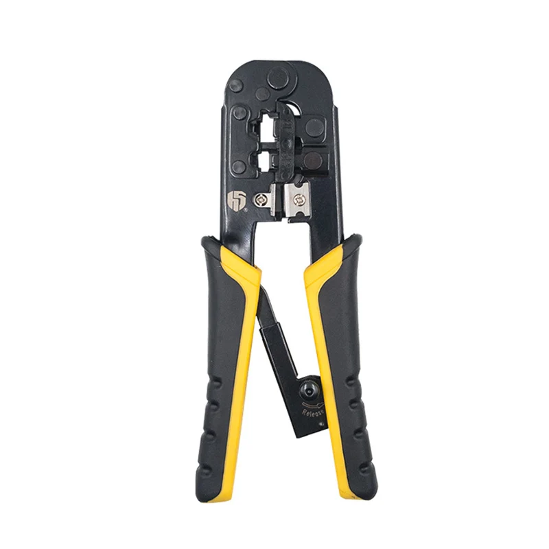 RJ45 RJ11 Multifunctional Network Crimping Pliers Tool 4P/6P/8P Crystal Head Crimping Pliers Network Stripping With Pliers Wheel 
RJ45 RJ11 Multifunctional Network Crimping Pliers Tool 4P/6P/8P Crystal Head Crimping Pliers Network Stripping With Pliers Wheel