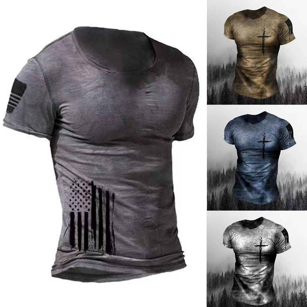 Футболка мужская оверсайз с круглым вырезом и коротким рукавом
Футболка мужская оверсайз с круглым вырезом и коротким рукавом