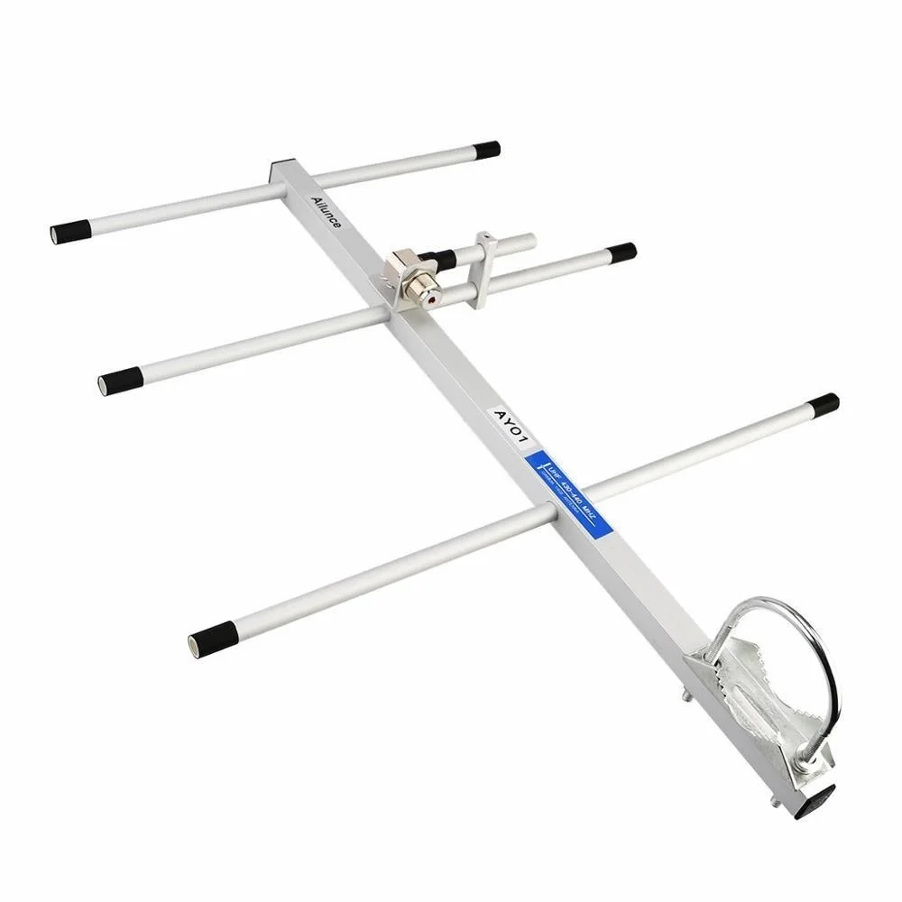 

Ailunce AY04/1/2/3 High Gain Ham Radio Yagi Antenna SL16-K VHF/UHF Walkie Talkie YagiUda Antenna Two-way Radio Repeater