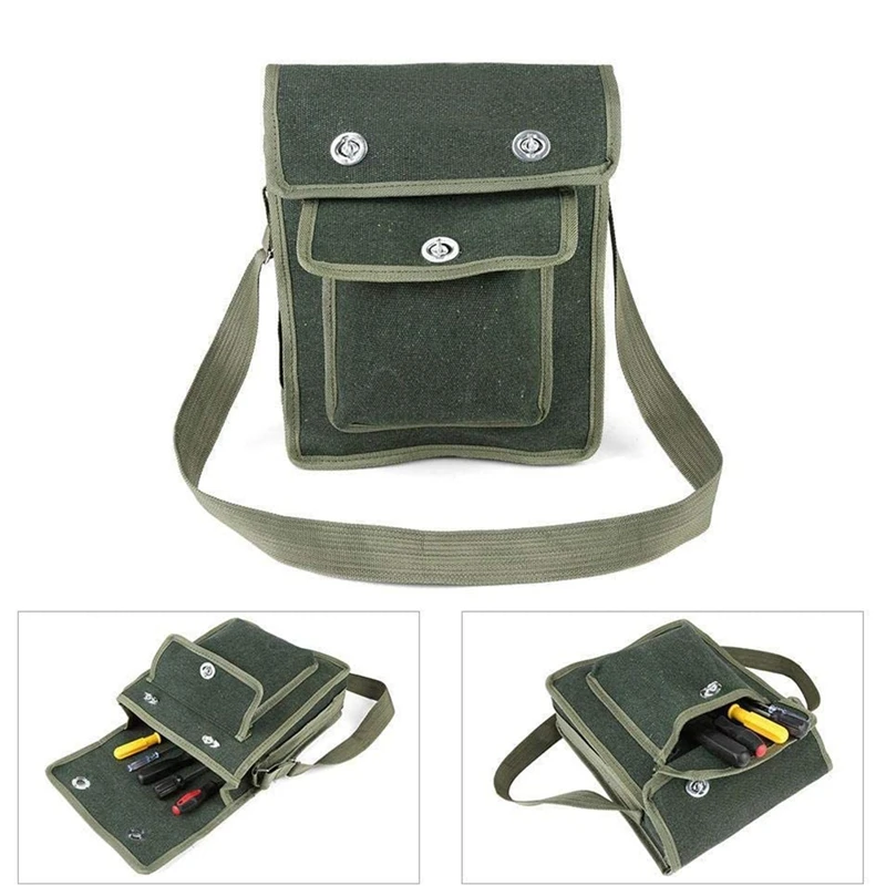 Electrician Storage Bag Tool Kit Repair Kit One-Shoulder Communication Plumber's Bag Can Store Flashlight Keys
Electrician Storage Bag Tool Kit Repair Kit One-Shoulder Communication Plumber's Bag Can Store Flashlight Keys
