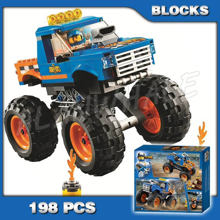198pcs Urban Great Vehicles Monster Truck Massive Wheels Fire Barrels 10869 Building Blocks Set Bricks Compatible with Model
198pcs Urban Great Vehicles Monster Truck Massive Wheels Fire Barrels 10869 Building Blocks Set Bricks Compatible with Model
