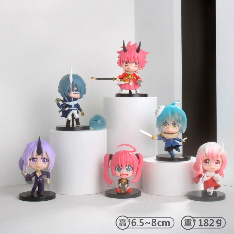 6 Piece Set Anime That Time I Got Reincarnated As A Slime Figure Model Room Decoration Figure Toys Ornaments Gifts
6 Piece Set Anime That Time I Got Reincarnated As A Slime Figure Model Room Decoration Figure Toys Ornaments Gifts