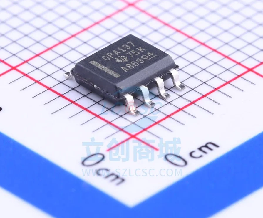 OPA197IDR Package SOIC-8 New Original Genuine Precision Op Amp IC Chip
OPA197IDR Package SOIC-8 New Original Genuine Precision Op Amp IC Chip