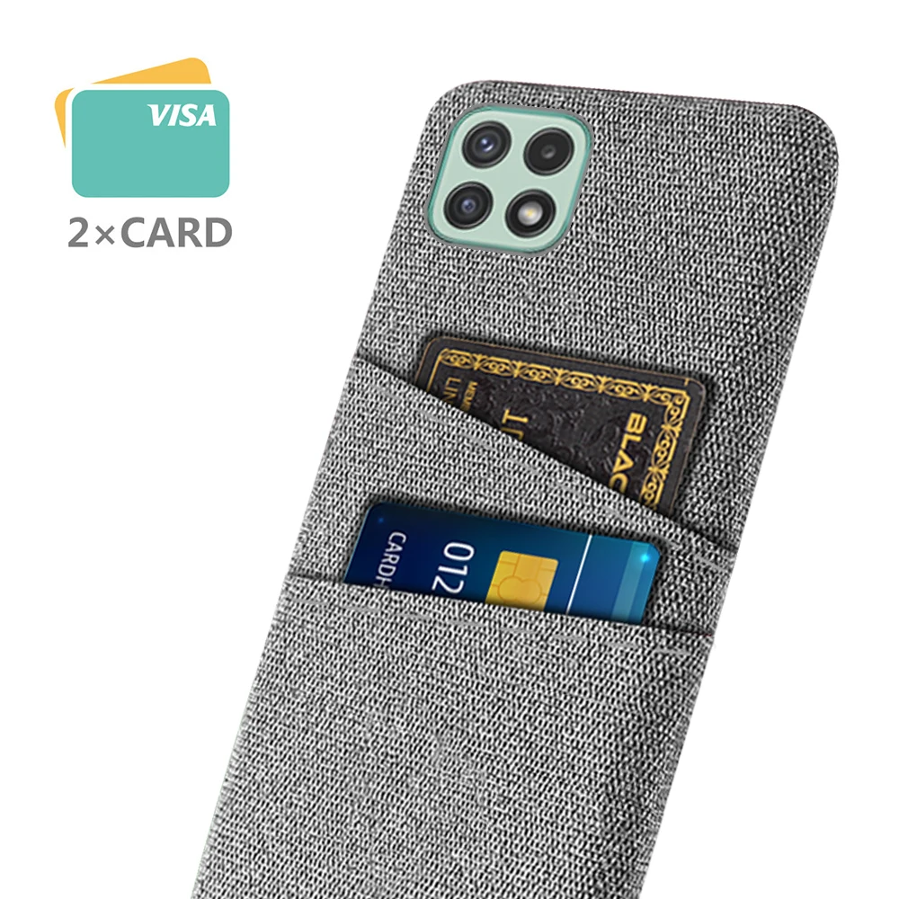 For Samsung Galaxy A22 5G Case SM-A226B Dual Card Fabric Cloth Luxury Business Cover For Samsung A22 4G SM-A225F A 22 2021 5G 
For Samsung Galaxy A22 5G Case SM-A226B Dual Card Fabric Cloth Luxury Business Cover For Samsung A22 4G SM-A225F A 22 2021 5G
