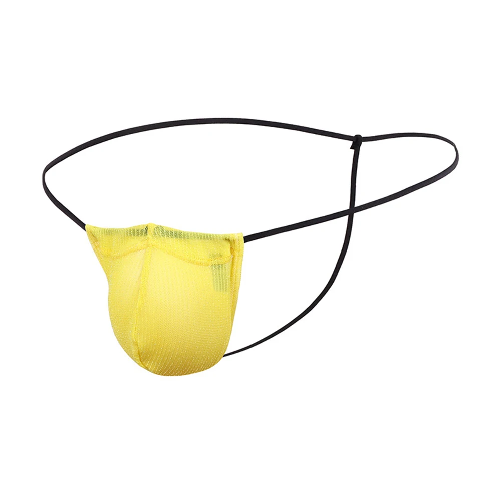 New Sexy Mens Lingerie Mesh T-Panties See-Through Convex Pouch Underpants Bikini Low Rise G-String Thong Briefs Gays Underwear
New Sexy Mens Lingerie Mesh T-Panties See-Through Convex Pouch Underpants Bikini Low Rise G-String Thong Briefs Gays Underwear