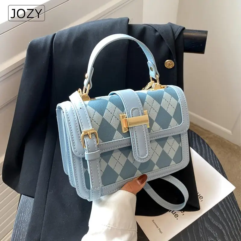 Rhombus Small PU Leather Flap Shoulder Crossbody Sling Bags for Women 2022 Lady Fashion Trend Chain Handbags and Purses
Rhombus Small PU Leather Flap Shoulder Crossbody Sling Bags for Women 2022 Lady Fashion Trend Chain Handbags and Purses