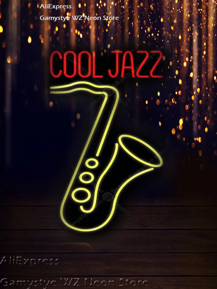 COOL JAZZ Neon Sign Beer Bar Wall Hanging Glass tube Neon Light Signs Night Lights Bedroom Decoration Room Decor
COOL JAZZ Neon Sign Beer Bar Wall Hanging Glass tube Neon Light Signs Night Lights Bedroom Decoration Room Decor