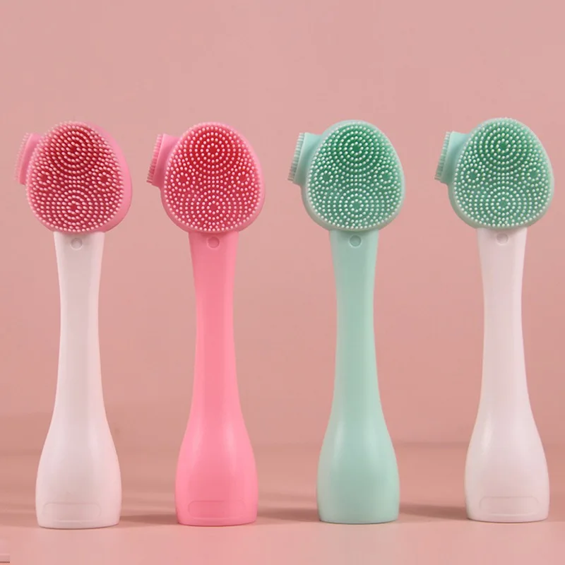 Facial Cleansing Massager Brush Handheld Makeup Skin-Friendly Face Clean Silicone Brush Blackhead Removal
Facial Cleansing Massager Brush Handheld Makeup Skin-Friendly Face Clean Silicone Brush Blackhead Removal
