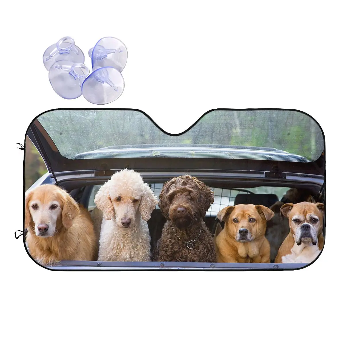 Dogs Driver Windshield Sunshade Animals Vintage Cover Front Block Window 70x130cm Car Window Windscreen Cover Car-styling
Dogs Driver Windshield Sunshade Animals Vintage Cover Front Block Window 70x130cm Car Window Windscreen Cover Car-styling