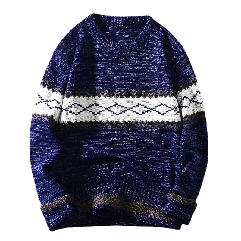 Men High Street Knitting Sweater Autumn Winter Warm Pullover Loose Sweater Mens Clothes
Men High Street Knitting Sweater Autumn Winter Warm Pullover Loose Sweater Mens Clothes