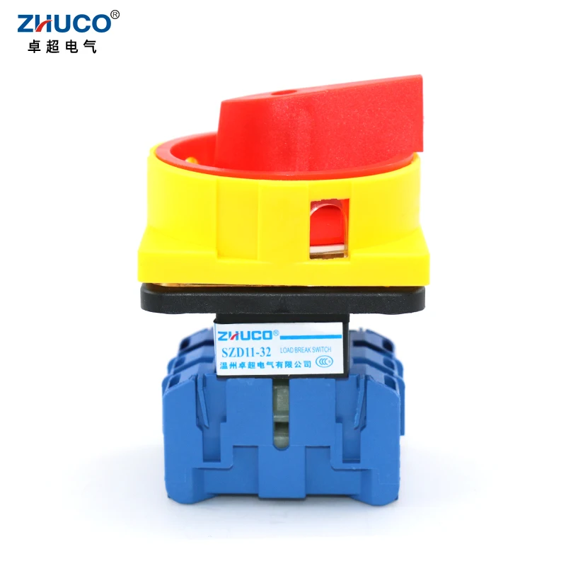 ZHUCO SZD11-32/3. 0 32A 3-полюсный выключаемый 2-позиционный изолятор разрыв нагрузки Отсоединяемый переключатель с переключателем панели навеса
ZHUCO SZD11-32/3. 0 32A 3-полюсный выключаемый 2-позиционный изолятор разрыв нагрузки Отсоединяемый переключатель с переключателем панели навеса